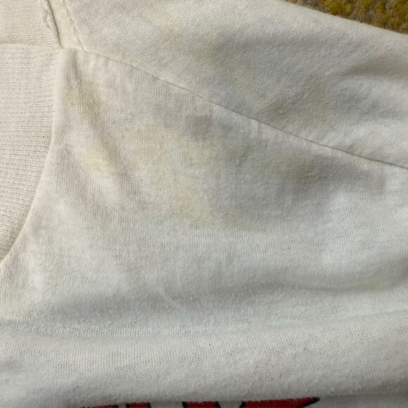 RARE! VTG 90s David Bowie Sound + Vision Tour Concert Single StitchBand Tee 1990 - Picture 5 of 5